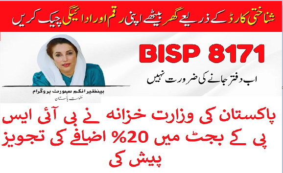پاکستان بی آئی ایس پی بجٹ 716 ارب روپے